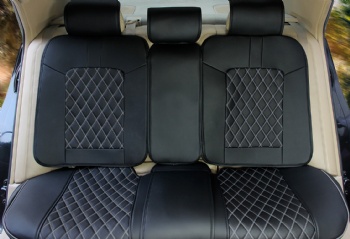 Car Seat Cover Full Set PU Leather