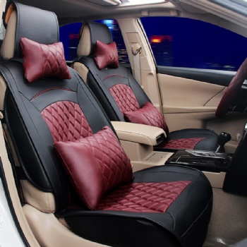 Full Set Car Seat Cover Leather Universal