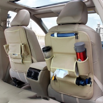 Car Backseat Storage Organizers Leather or Oxford