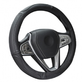 Genuine Leather Steering Wheel Cover Car Interior Accessories